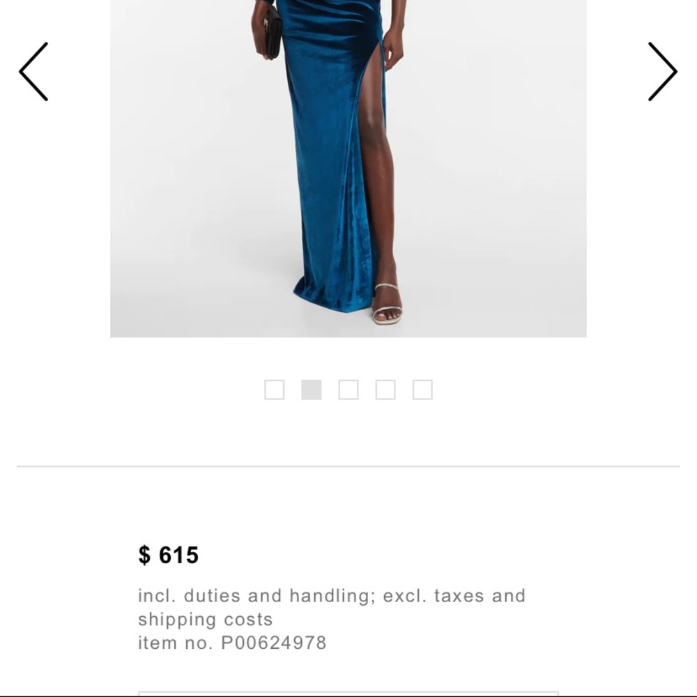 Velvet Gown - Rebecca Vallance - Picture 6 of 6